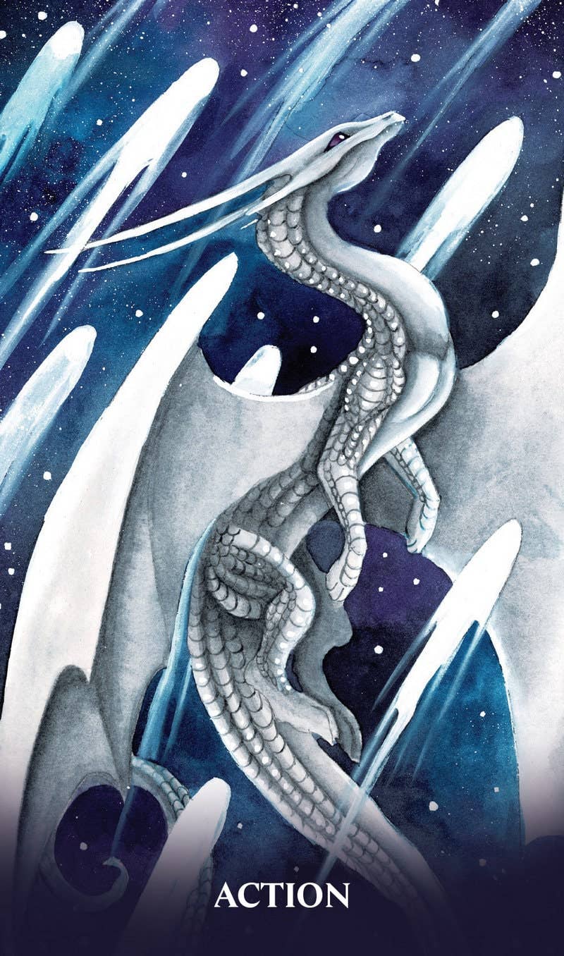 Cardshouse - Wholesale Tarot Cards - Universal Dragon Oracle Cards Blue Angel5