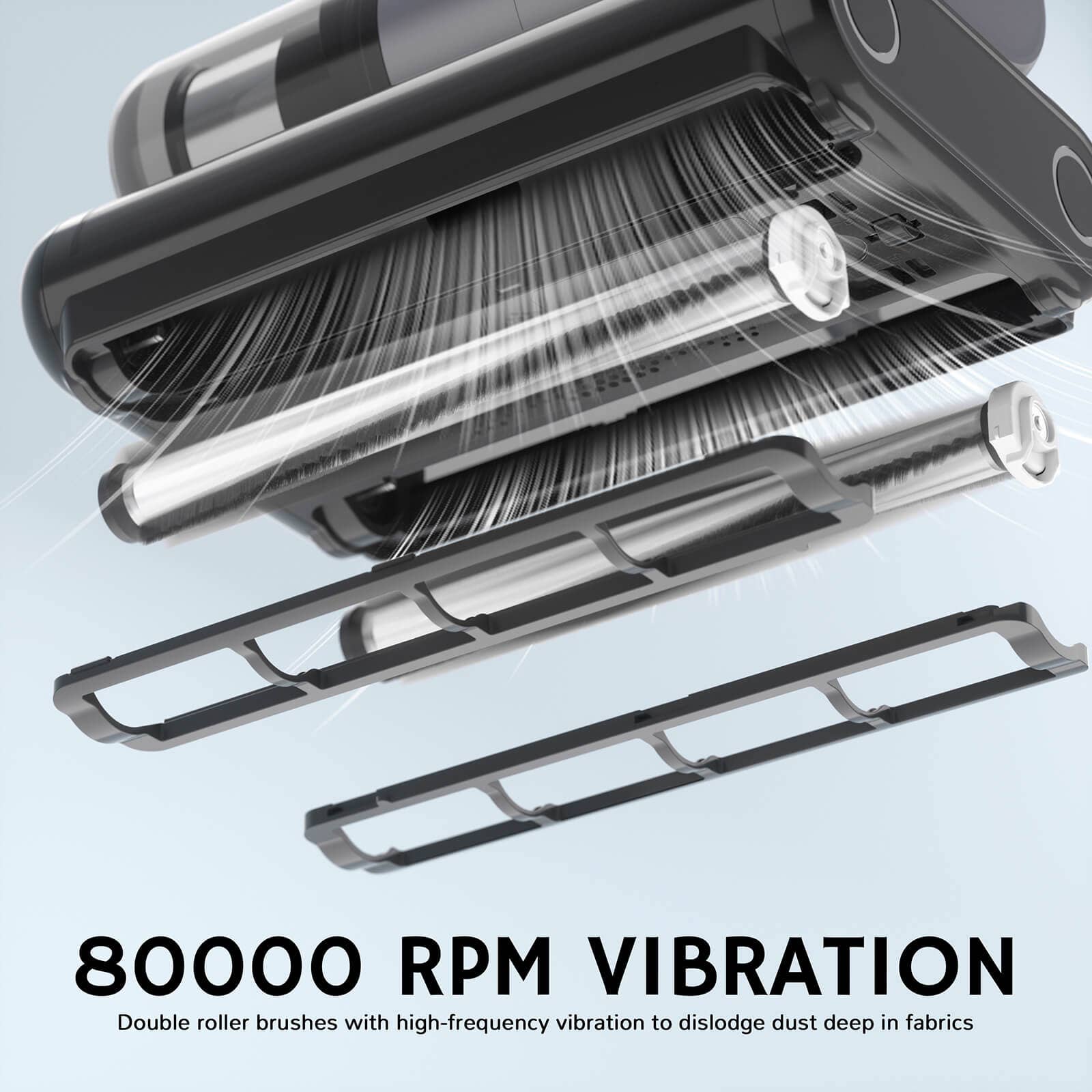 Airthereal - Vente Appareil technologique portable - Aspirateur à main pour matelas M1 UV7