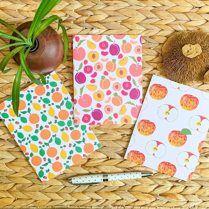 Bean Horse Car Designs - Wholesale Everyday Greeting Card - Gravenstein Apples Greeting Card3