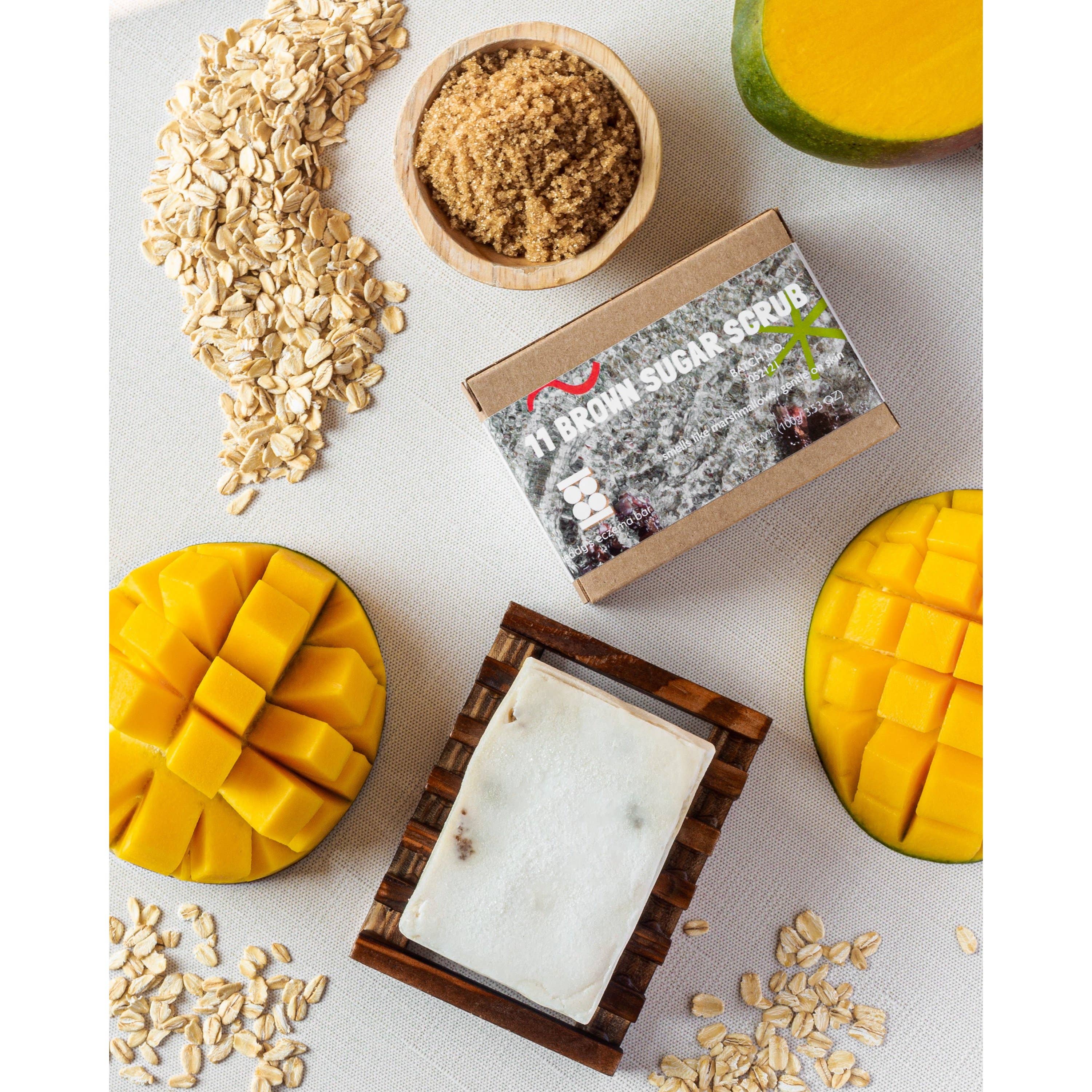 Teddy's Eczema Bar - Wholesale Body Scrub/Exfoliant - 11 Brown Sugar Scrub3