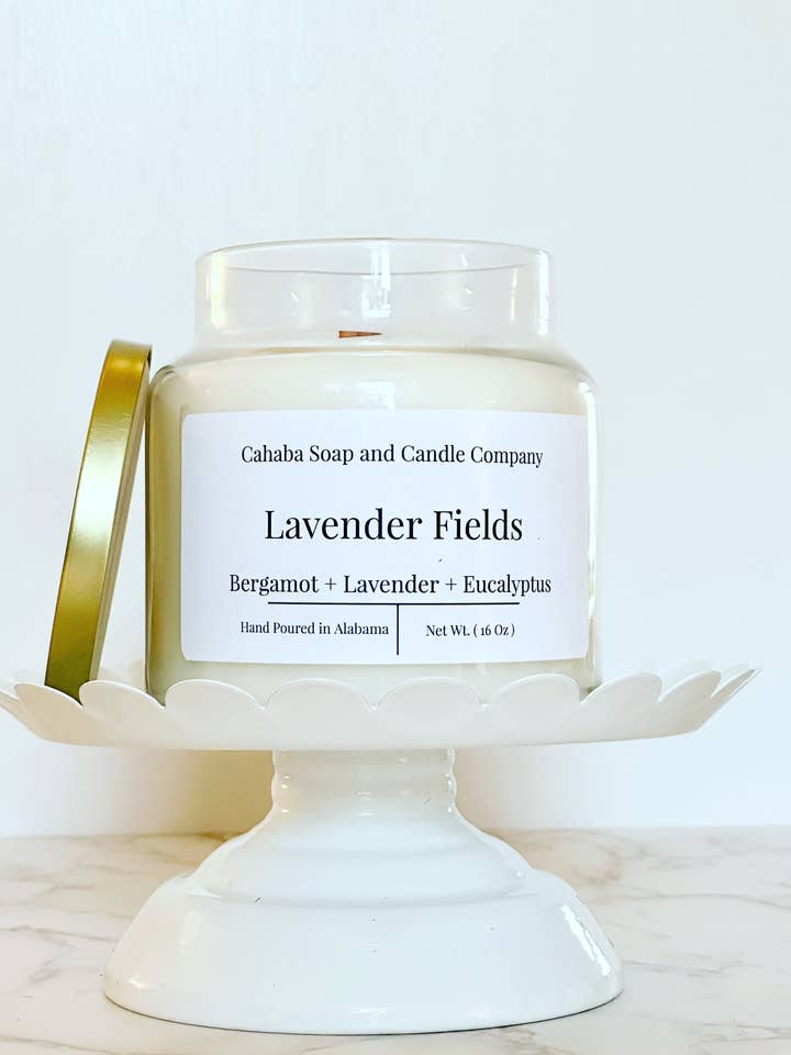 Lavender Fields for wholesale by Cahaba Soap and Candle Company
