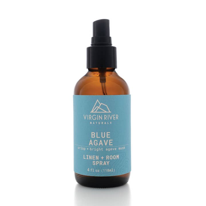 BLUE AGAVE 4oz Room Spray for wholesale by Virgin River Naturals