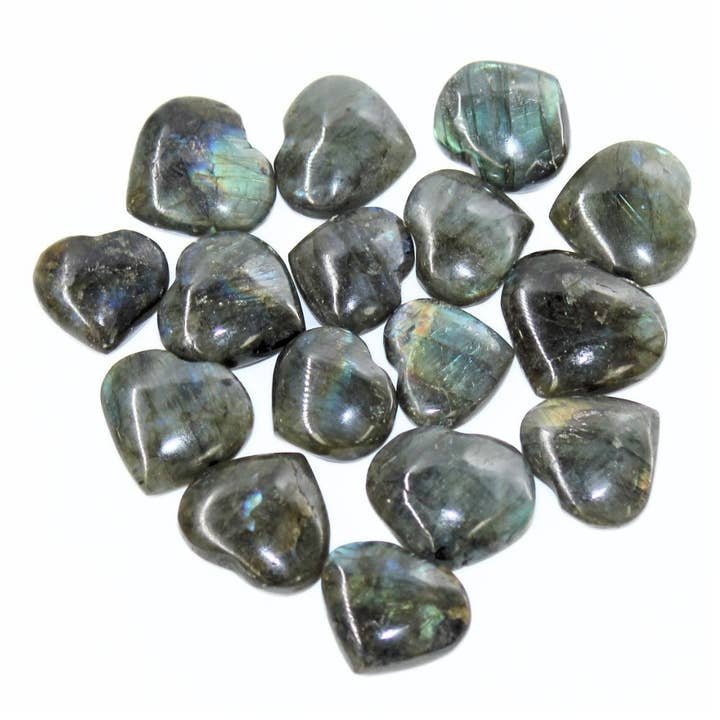 Crystal Heart - Labradorite for wholesale by Earths Elements Wholesale