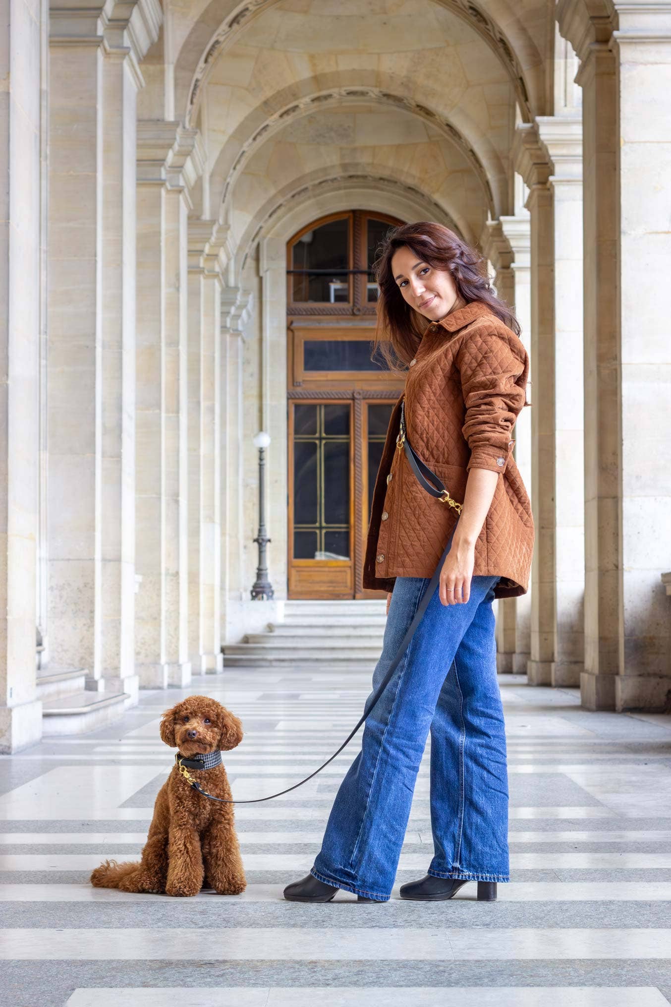 Atelier Markiz - Wholesale Pet Leash - Dog - Cambon handsfree leash2