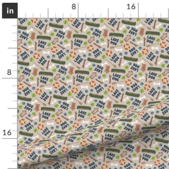 RUFFLECT Dog Bandanas - Wholesale Pet Bandana - Dog - Lake Dog RUFFLECT® Dog Bandana5