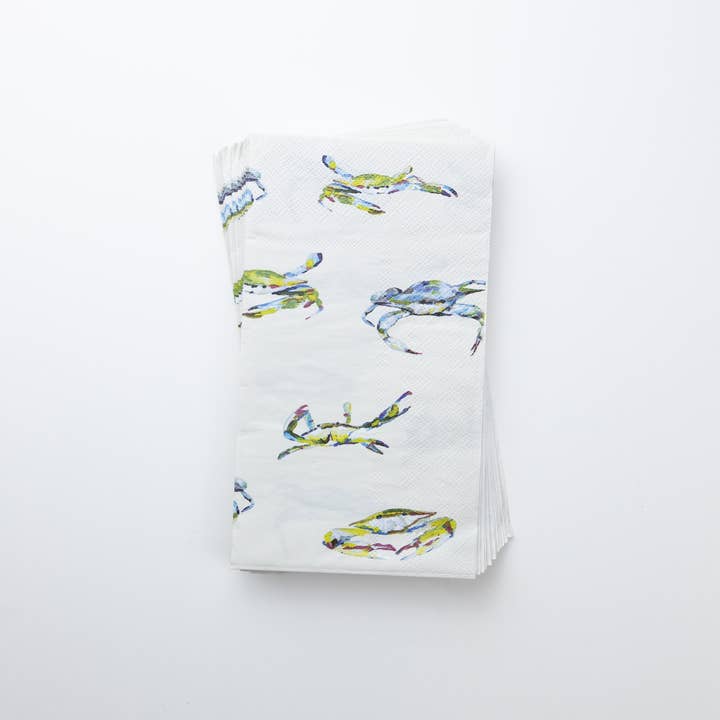 Kim Hovell Art - Wholesale Hand Towel - Guest Towel (Set of 12) - Bay Blues