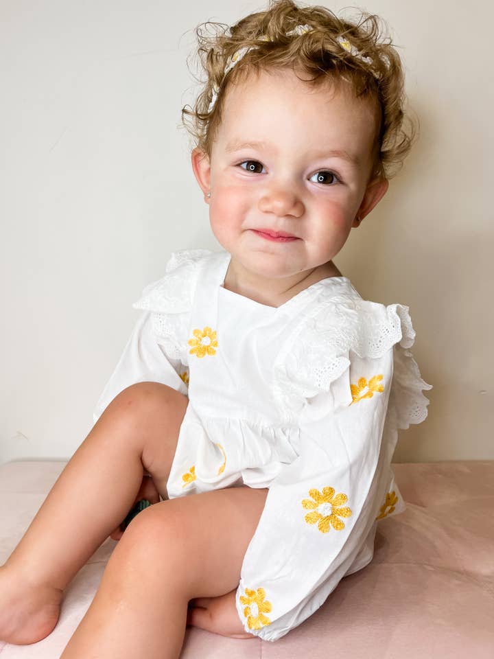 Annie & Charles - Wholesale Bodysuit (Non-Footed) - Baby - Annie & Charles® Baby Bloomer made from organic cotton SUN2