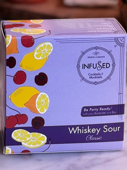Cocktail & Mocktail Infusion | Whiskey Sour for wholesale by Spirits WIth Smoke