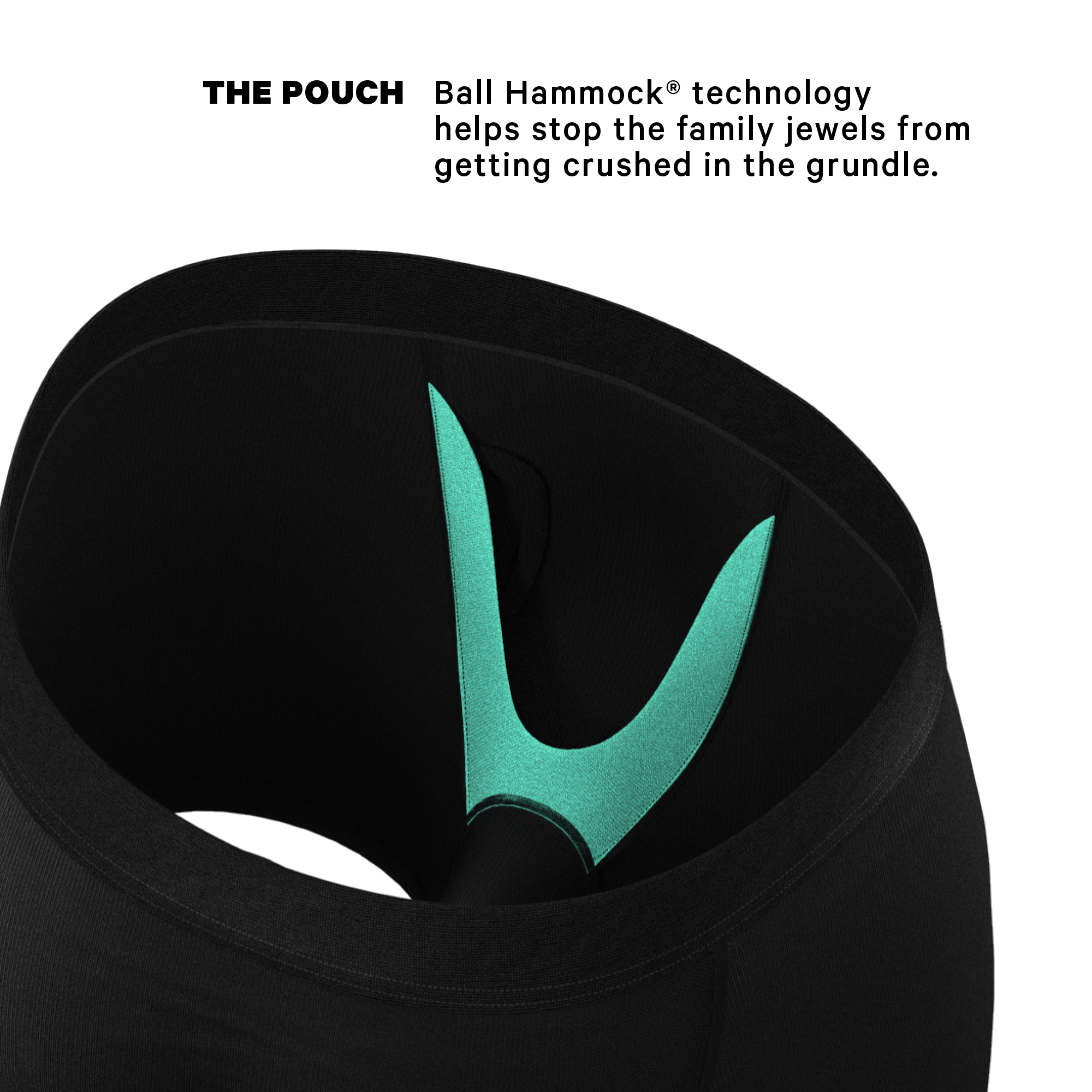 Shinesty, Inc - Vendita all'ingrosso Intimo - Uomo - Il 009 | Boxer con Sacca Ball Hammock® in Smoking Nero con Patta1