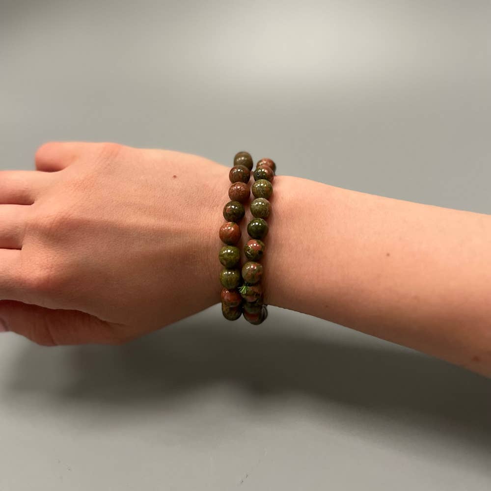 VIE - Venta al por mayor Pulsera de cuentas - Pulsera de cristal de 8 mm53