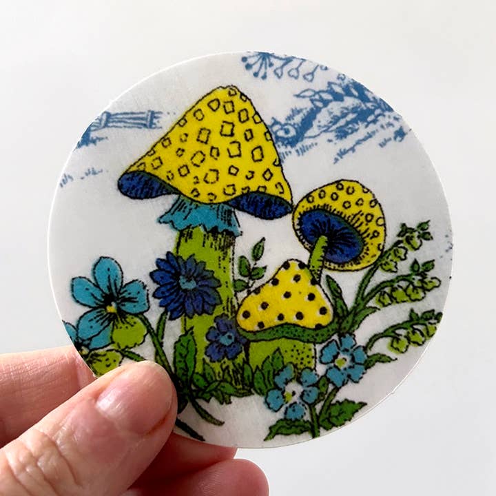 Pegatina seta azul para venta al por mayor de Hip Violet