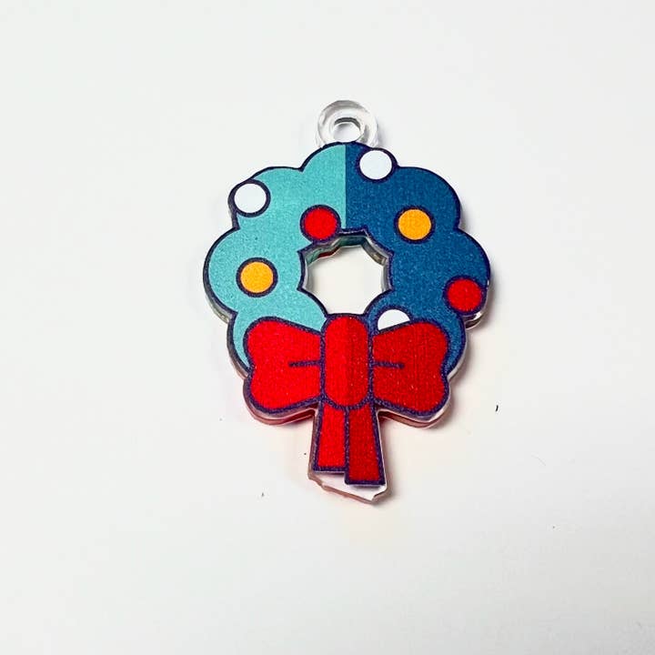 Artifacture - Wholesale Wine Charm - 1.5" Festive Printed and Laser Cut Wine Charms - set of 121