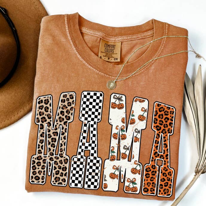 Halloween tees - Spooky shirts - Fall tees - Mama graphic for wholesale by Lake Shore To Main