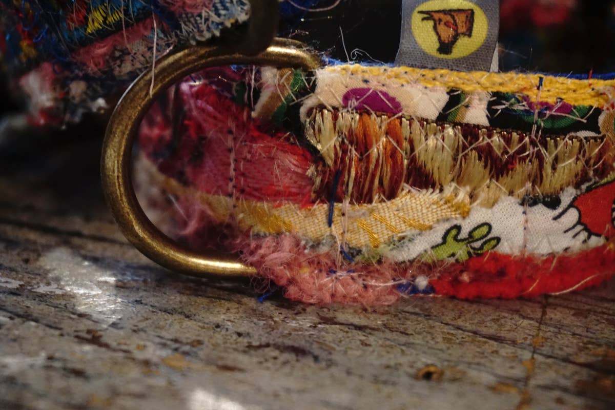 hundsfutter - Wholesale Pet Collar - Dog - Unique "patchwork1" dog collars - box with 4 sizes17