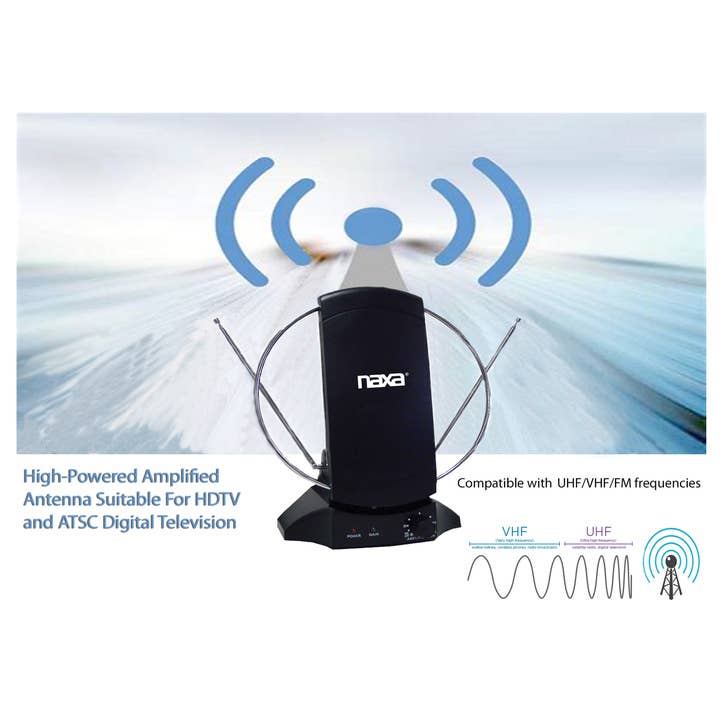 JupiterGear Home – wholesale Small/handheld appliance – Naxa High Powered Amplified Antenna Suitable For HDTV