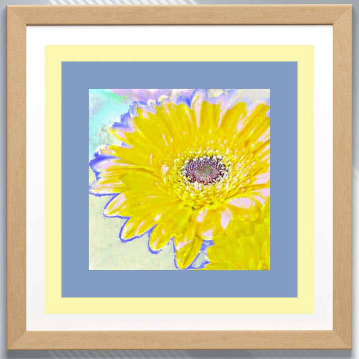 Fine Art Giclee Print - Radiate Gerbera Flower for wholesale by Natalie’s Art