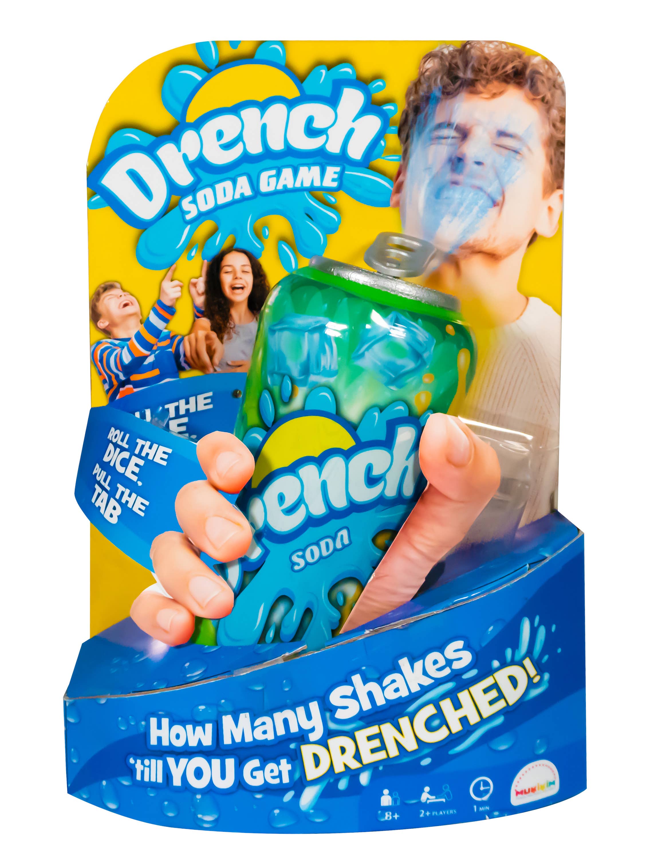 MukikiM Toys & Games - Vendita all'ingrosso Giochi da tavolo - Drench Soda Game - gioco interattivo di probabilità per rimanere asciutti!6