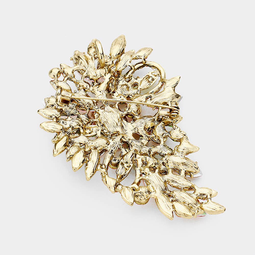 Sensibling Corp. - Wholesale Brooch - Crystal Bouquet Pin Brooch / Pendant2