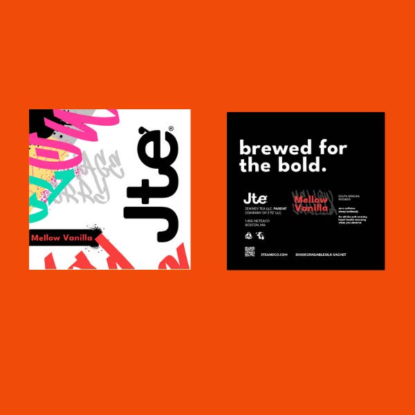 JTe’ Mellow Vanilla – Chá Rooibos de Baunilha Bourbon * Herbal por atacado de J TEA *a Jenwey Tea Company*