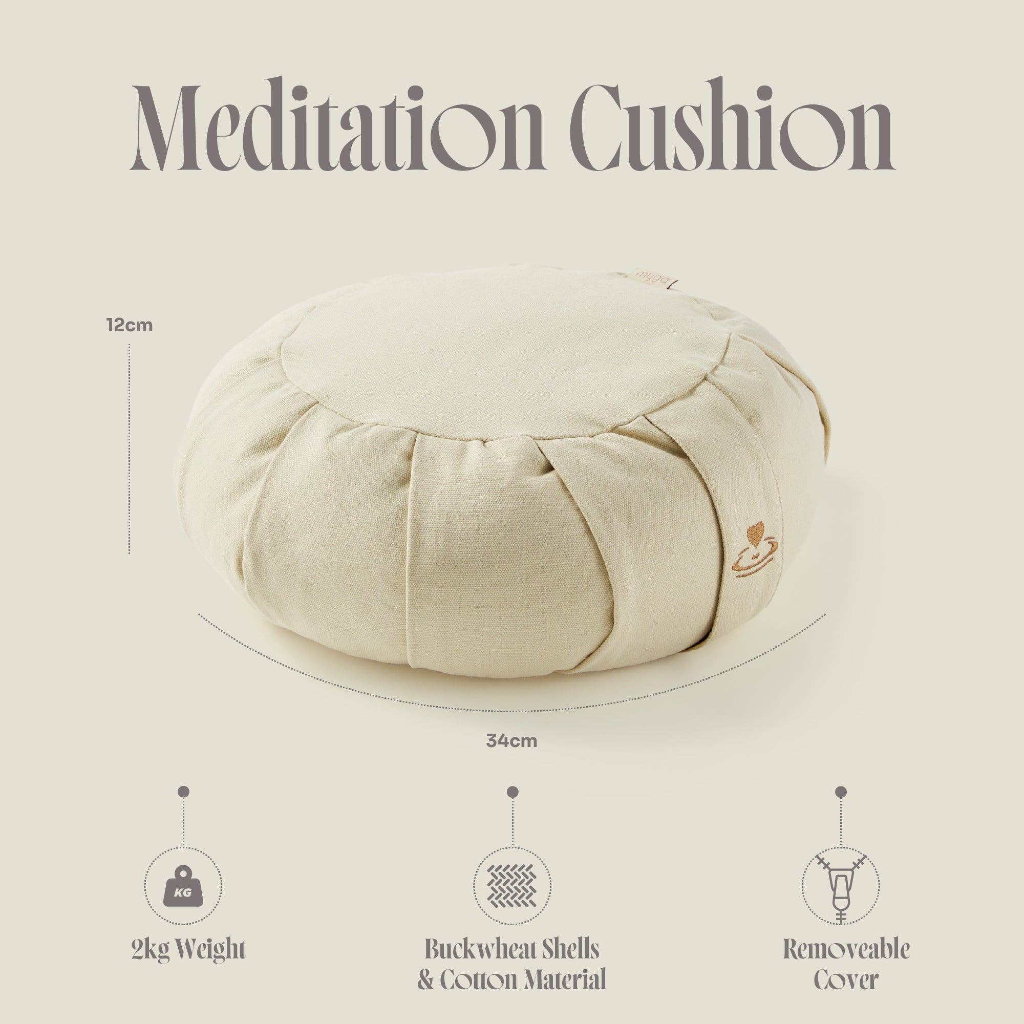 Myga - Wholesale Meditation Supplies - Zafu Meditation Cushions | Ergonomic Yoga & Mindfulness Prop27