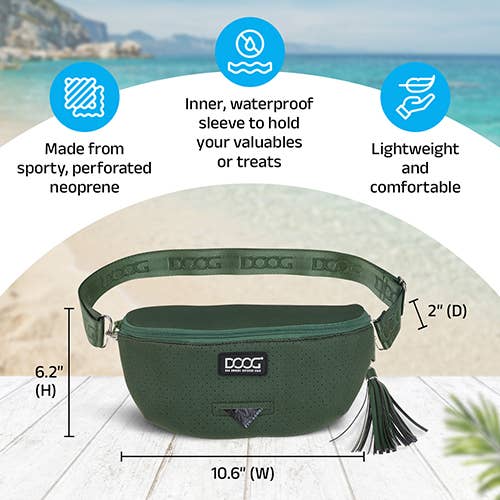 DOOG & Outback Tails & Country Tails - Wholesale Belt Bag - Unisex - DOOG Neosport Hip Belt - Black