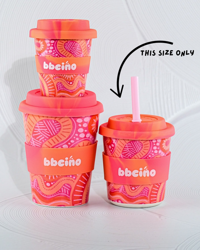 BBcino - Vendita all'ingrosso Bicchiere/tazza - Bambini e neonati - Mum and Bub Kids Keep Cup - 240ml (CANNNUCCIA INCLUSA)2