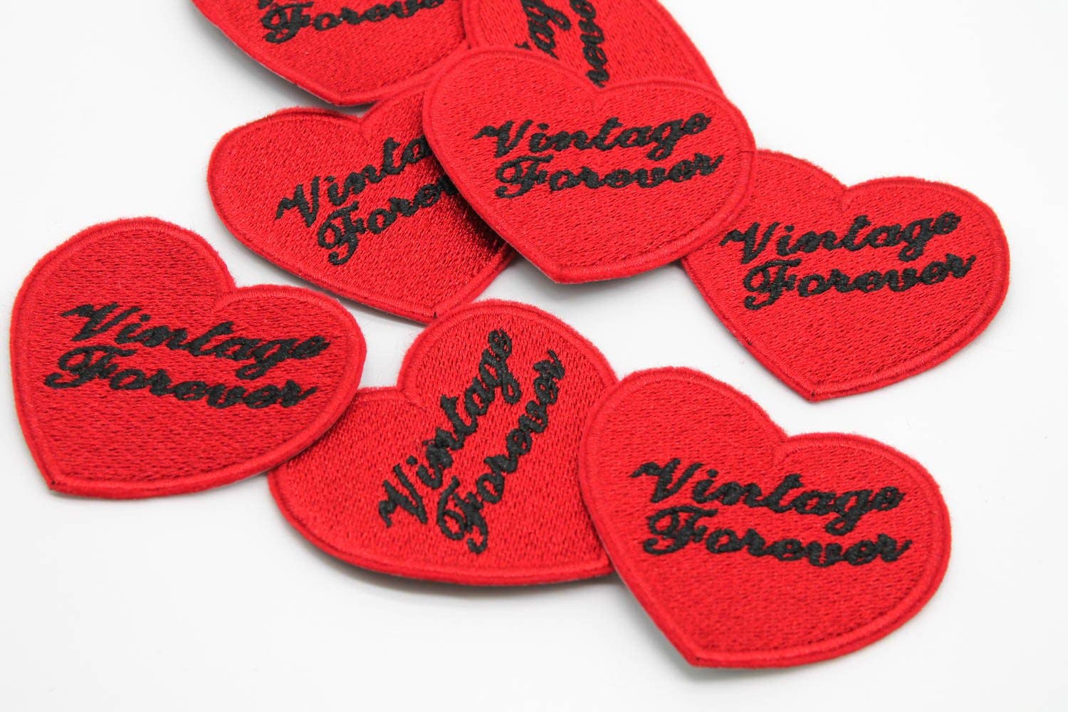 Project Pinup - Vente Écusson - Écusson brodé à repasser Vintage Forever Heart2