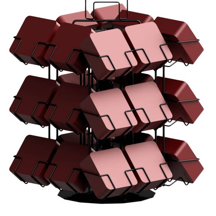 La La Land – wholesale Retailer display stand/case – 24-Pocket Coaster Display Stand