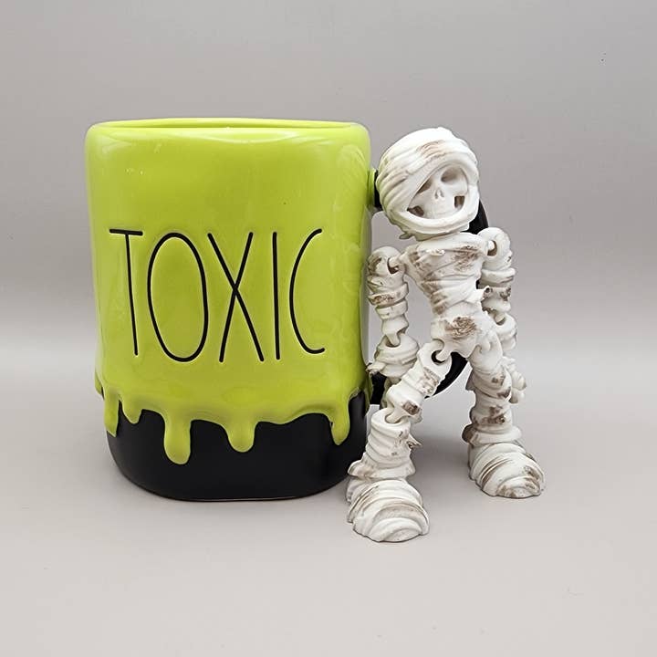 Mini Mummy Skeleton, Moveable Mummy, Halloween Mummy for wholesale by Crafty Wood Studios