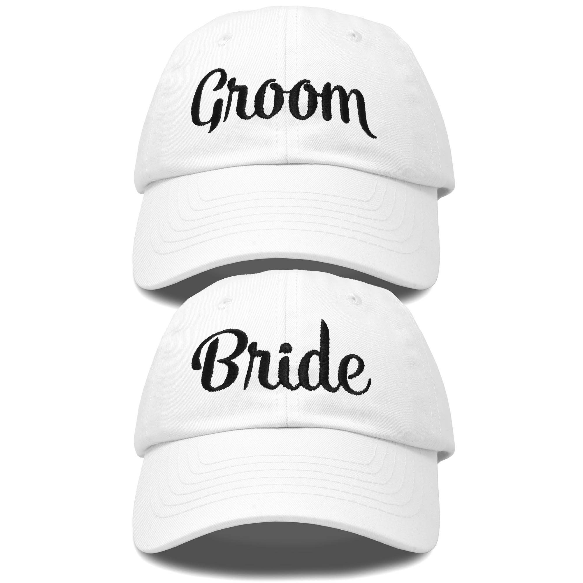 Dalix - Venta al por mayor Gorra de béisbol - Unisex - DALIX Novia Novio Papá Sombreros Gorras De Béisbol Gorras De Boda Recién Casados60