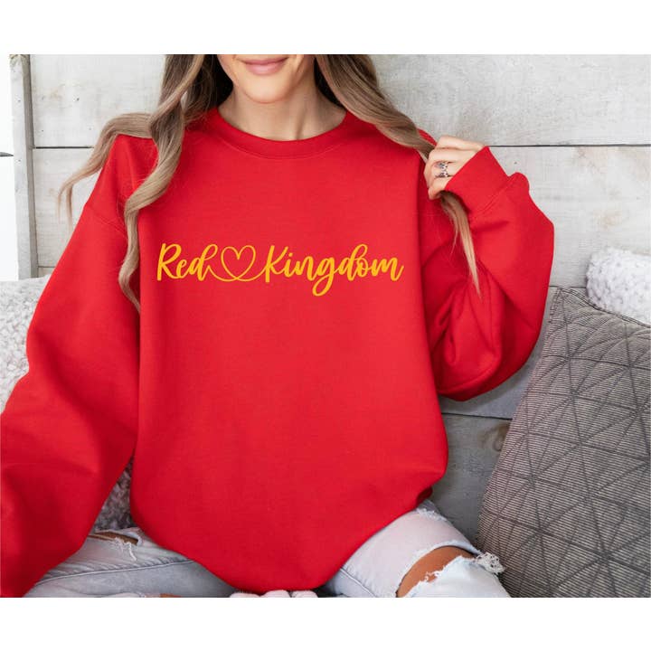 Red Kingdom tröja för wholesale av Farmtown Printing Company