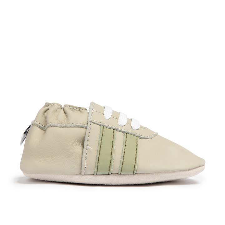 Green VIGIL - SHOOSHOOS BABY SHOES LEATHER SNEAKER BOOTIE for wholesale on Faire