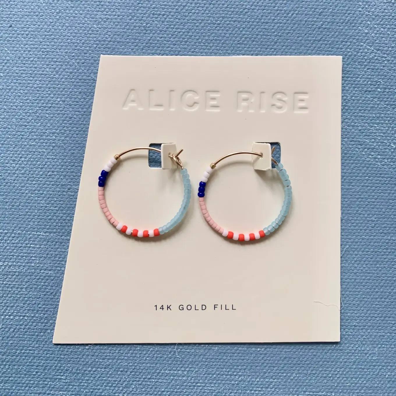 Alice Rise - Wholesale Hoop Earrings - Little Colorloop in Fairway Green2
