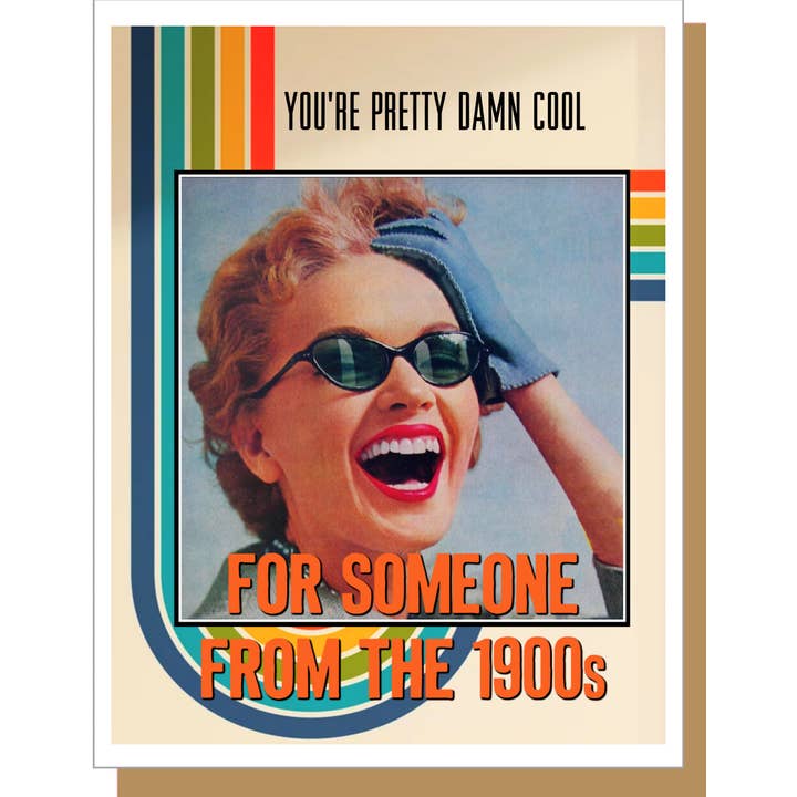 Ümlaut Brooklyn - Wholesale Birthday Card - 1900s - F - Birthday Greeting Card