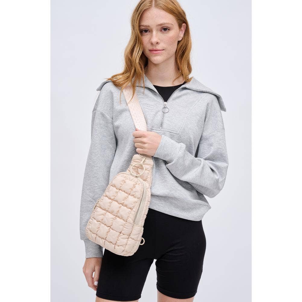 Urban Expressions - Vendita all'ingrosso Borsa a tracolla - Donna - Zaino a tracolla in nylon trapuntato Bristol35