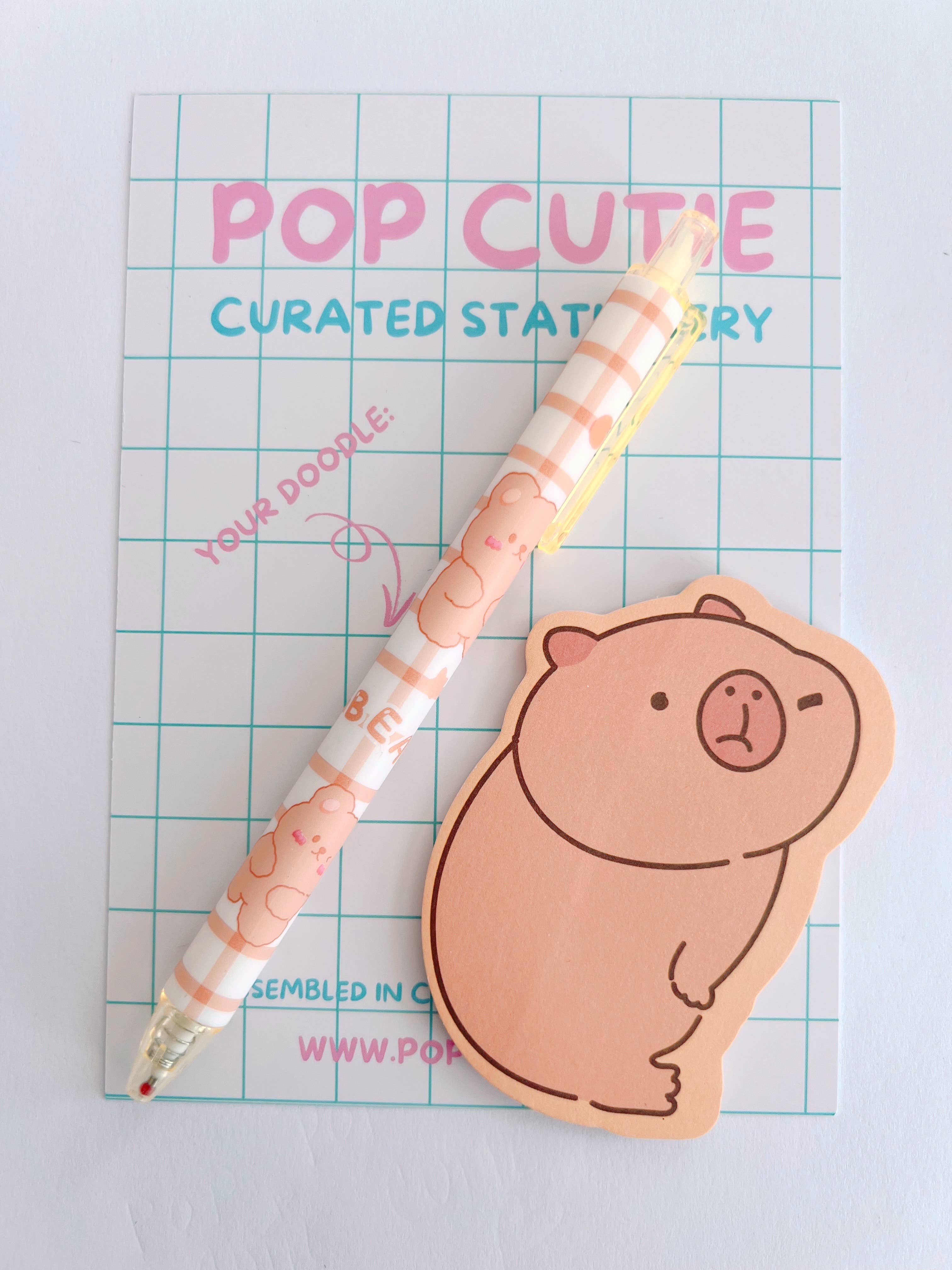 Pop Cutie Accessories & Gifts - Wholesale School Supplies - Kids - Small Pets Stationery Set - Memo Pen - Stocking Stuffers 3
