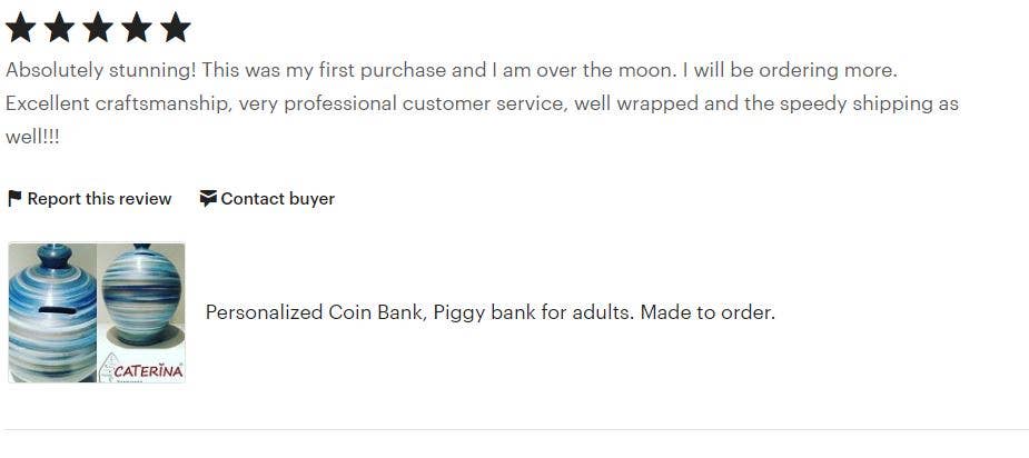 Caterina - Wholesale Money/Piggy Bank - Caterina Money Pot, Pottery Piggy Bank, Coin Bank, Money box12