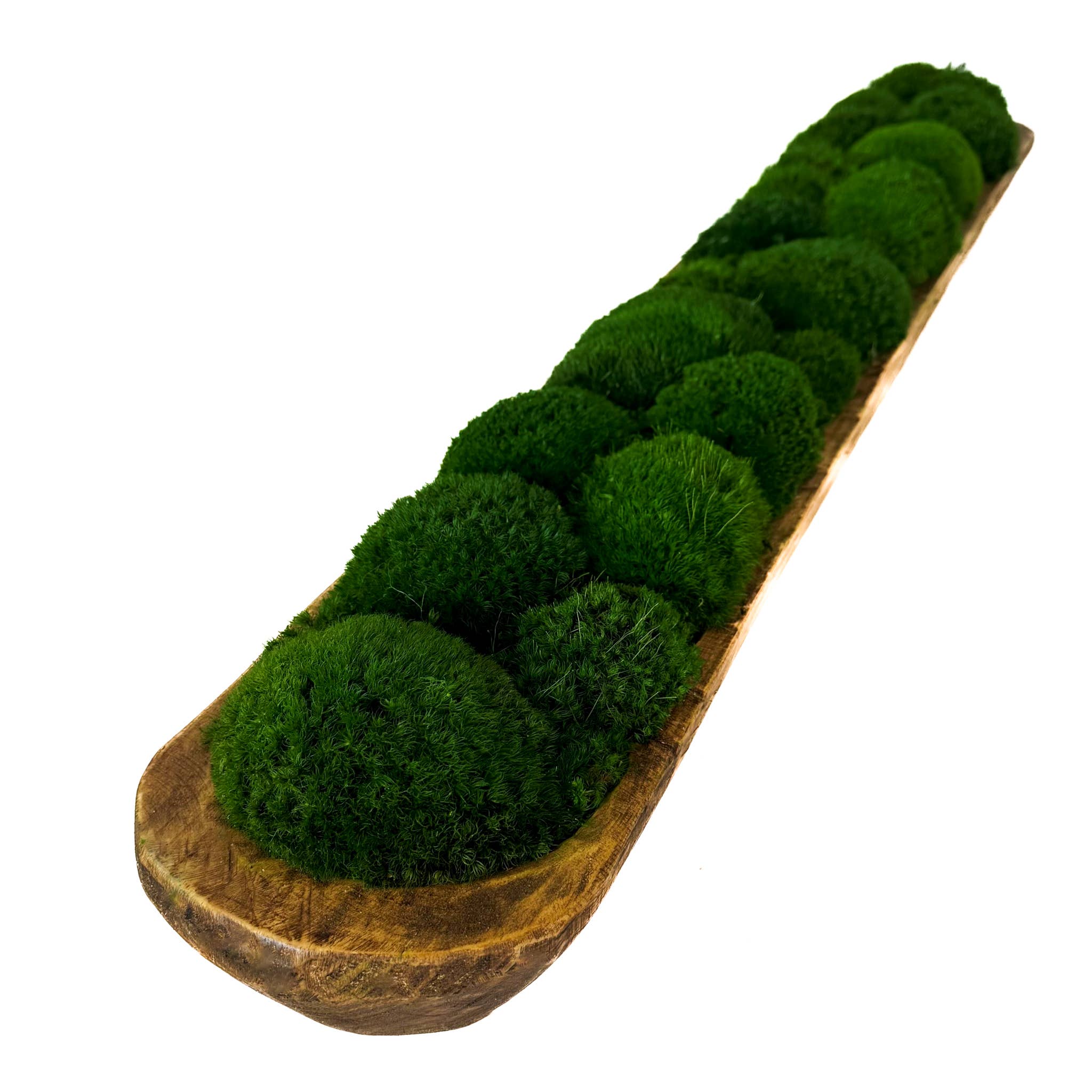 Forever Green Art - Wholesale Decorative Plate/Dish/Bowl - Moss Long Bread Bowl1