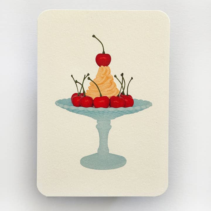 Canonbury Press - Wholesale Birthday Card - Mandarin Chantilly Cream Greeting Card | Birthday Card