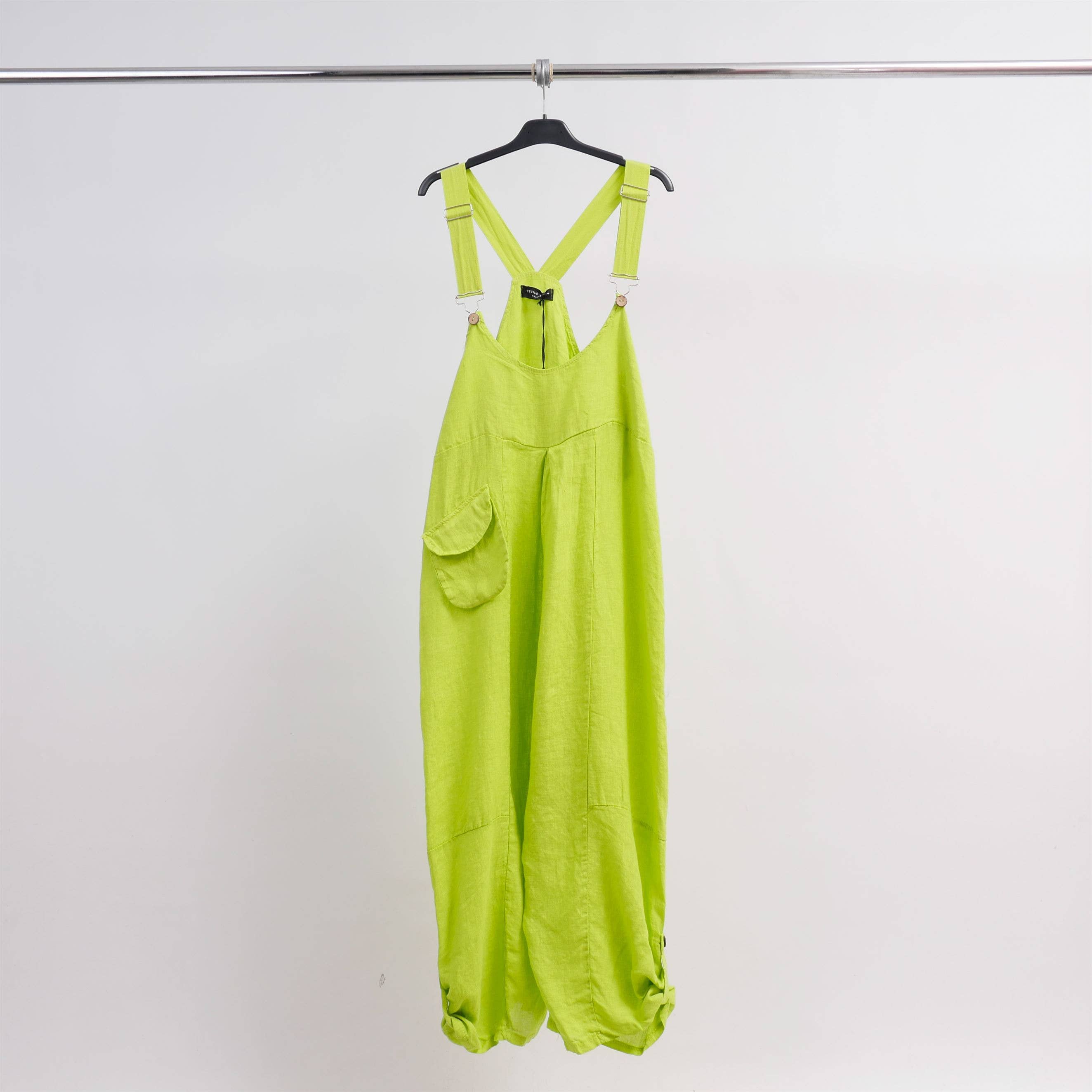 Cecile Wang - Wholesale Overalls - Women's - YX90420 linen jumpsuit12