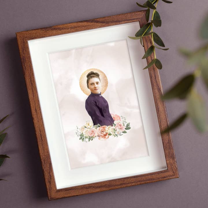 St. Therese of Lisieux Print for wholesale by Raising Faith Prints