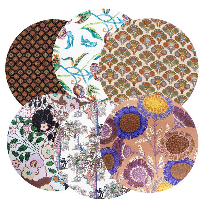 6 placas inferiores con efecto seda para venta al por mayor de Maria Vittoria Atelier