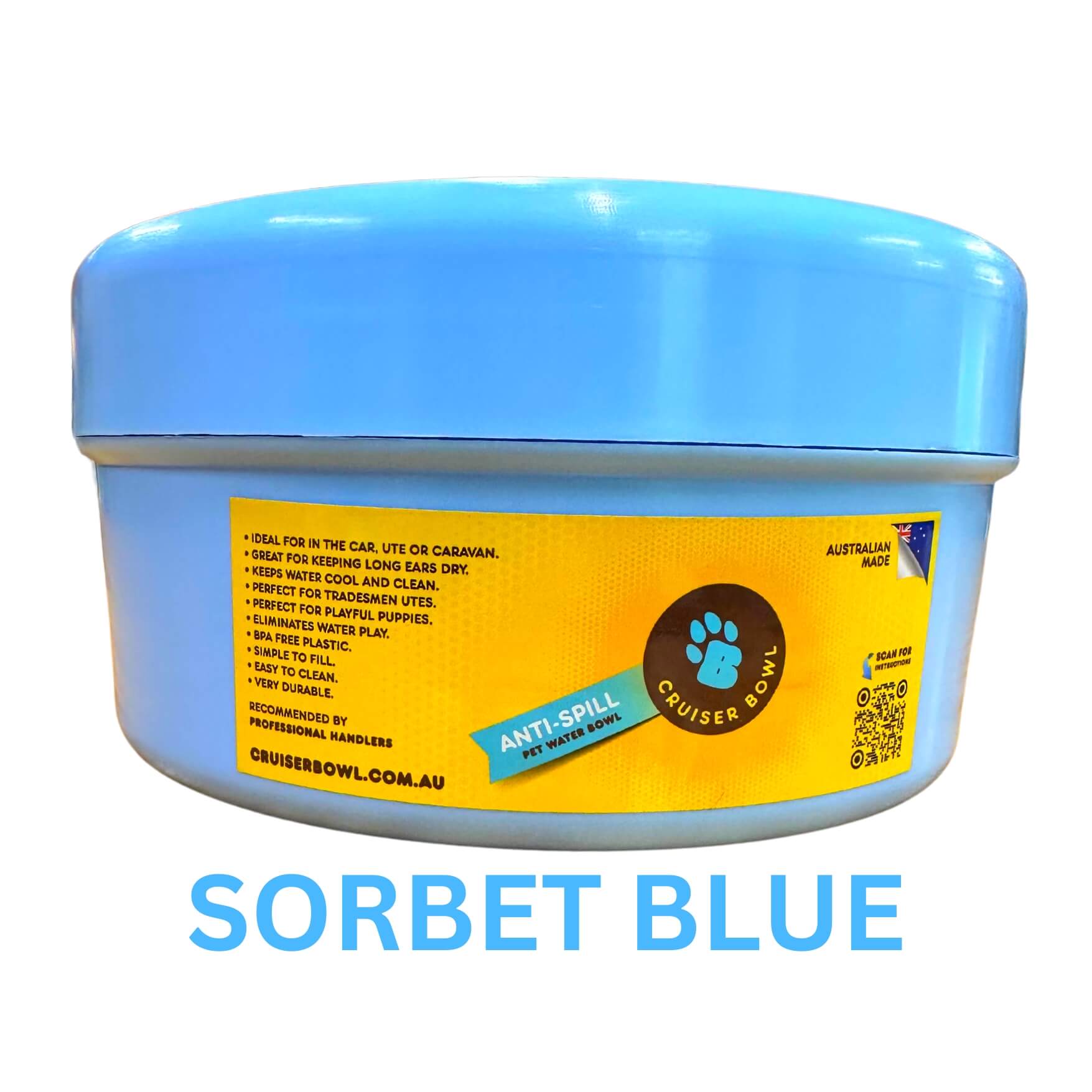 Rover Pet Products – Engroshandel Madskål - Kat/hund – K9 Cruiserbowl - Rund hundevandskål3