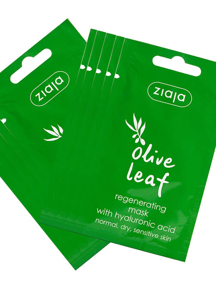 10x Ziaja Olive Leaf Regenerating Face Mask 7Ml for wholesale by Ziaja