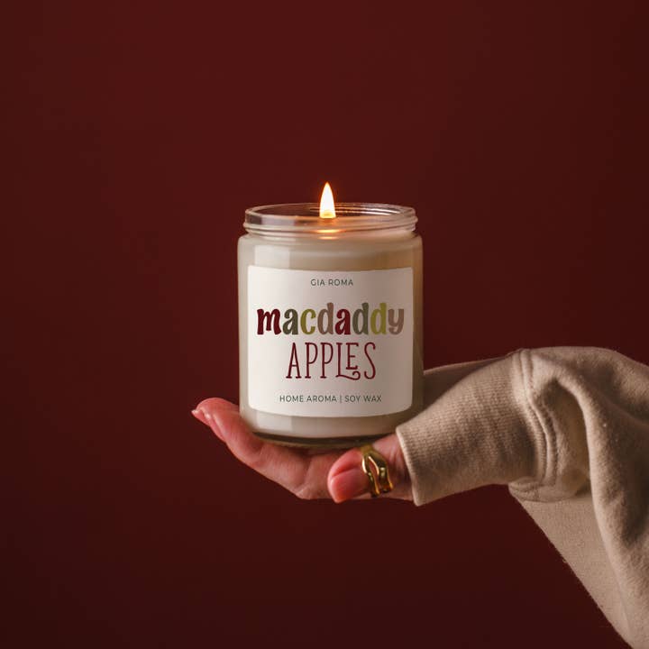 Gia Roma - Vendita all'ingrosso Candela in vasetto - Candela decorativa natalizia, regalo natalizio, candele di soia profumate, carine19