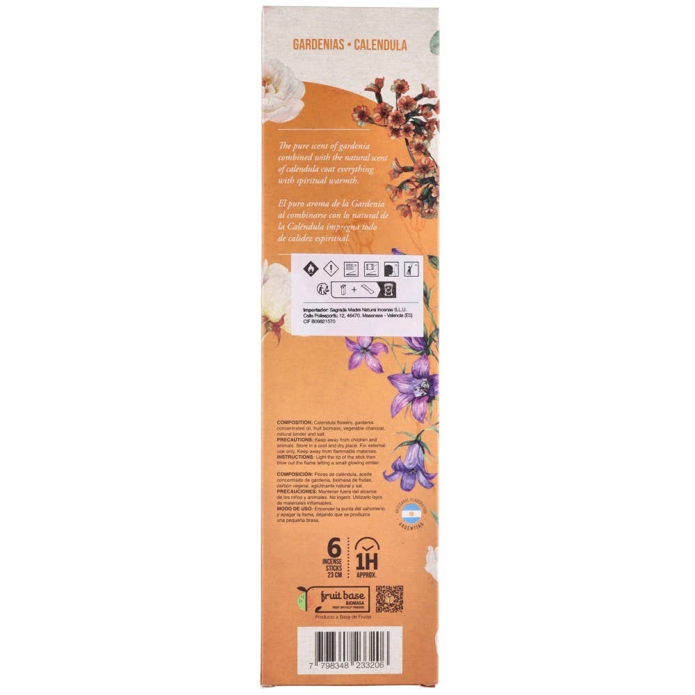 Vives de la Cortada S.L - Vendita all'ingrosso Incensi - Gardenias Calendula Botanical Sahumerio - Sagrada Madre2