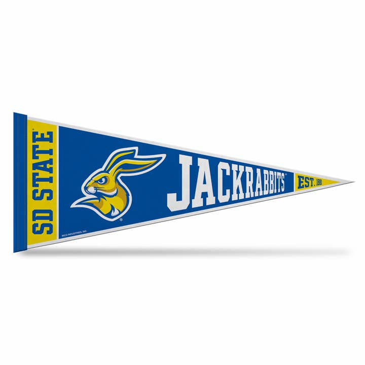 Rico Industries - Wholesale Flag - NCAA South Dakota State Jackrabbits Rally Felt Pennant