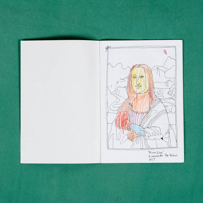 Maddie Stratton Studio - Wholesale Colouring book – Adult - Art History Coloring Book3