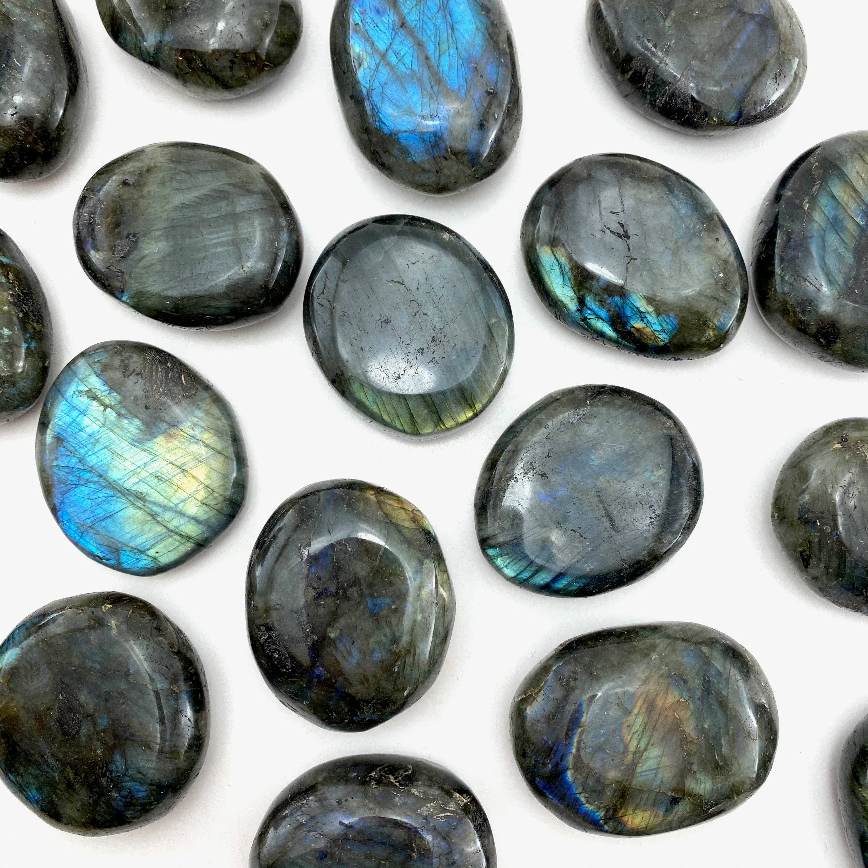 Moon Mountain Gems - Wholesale Spiritual Stone/Crystal - Labradorite Palm Stone1