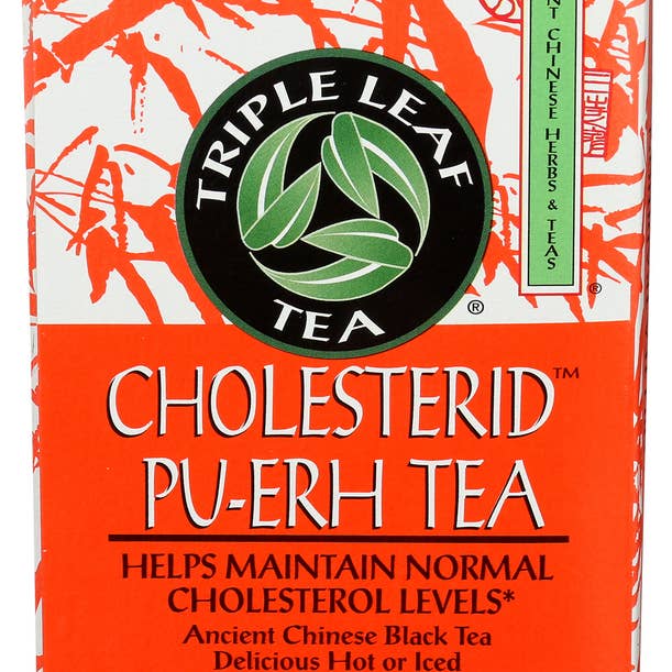 Triple Leaf Tea - Wholesale Health/Detox Tea - Cholesterid - Pu-erh Tea
